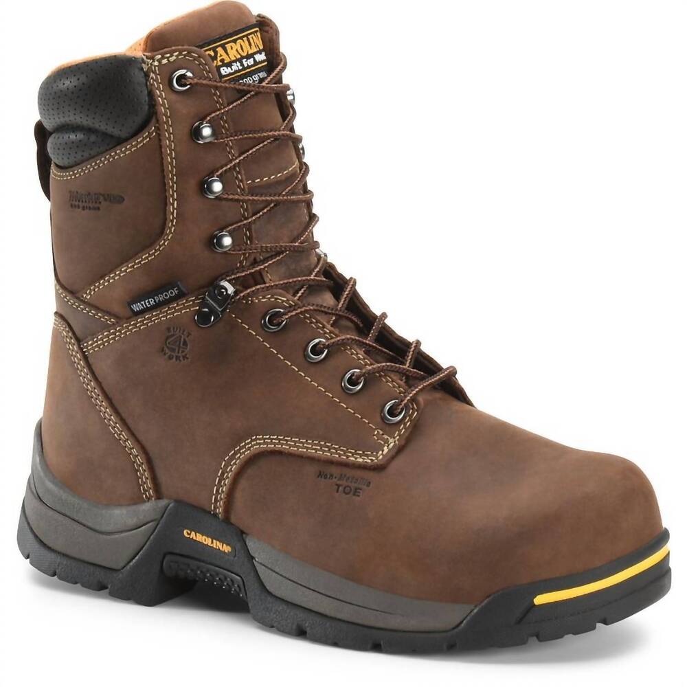 NEW CAROLINA men's bruno hi 8" composite toe insulated waterproof work boot in b